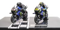 YAMAHA YZR-M1 – SET 2 BIKES 2 FIGURINES – HAMILTON/ROSSI – TEST VALENCIA 2019