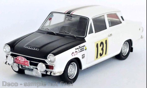 Ford Lotus Cortina, No.131, Rallye Monte Carlo, H.