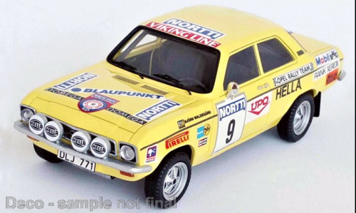 Opel Ascona A, No.9, Rallye WM, 1000 Lakes Rallye,