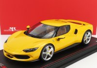 FERRARI - 296 GTB HYBRID 830HP V6 2021 - CON VETRINA - WITH SHOWCASE - GIALLO TRISTRATO - JAUNE