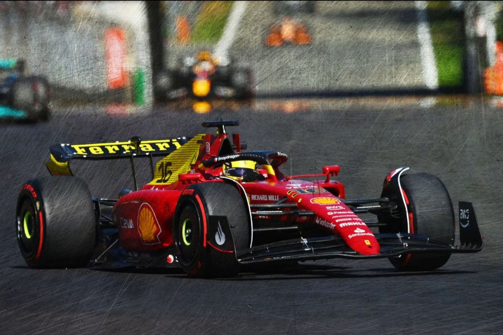 Italian 75 Schaalmodel Ferrari F1-75 Italian Gp 2022 Charles Leclerc 1/18