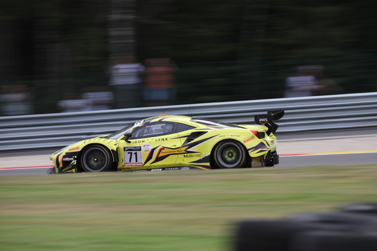 FERRARI 488 GT3 N71 IRON LYNX 3RD 24H SPA 2022 FUO