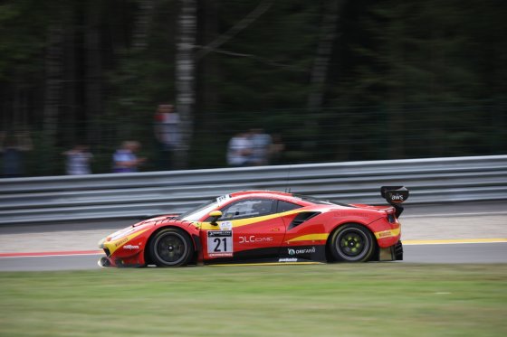 FERRARI 488 GT3 N21 AF CORSE 24H SPA 2022-DELACOUR-SBIRRAZZUOLI-BALZAN
