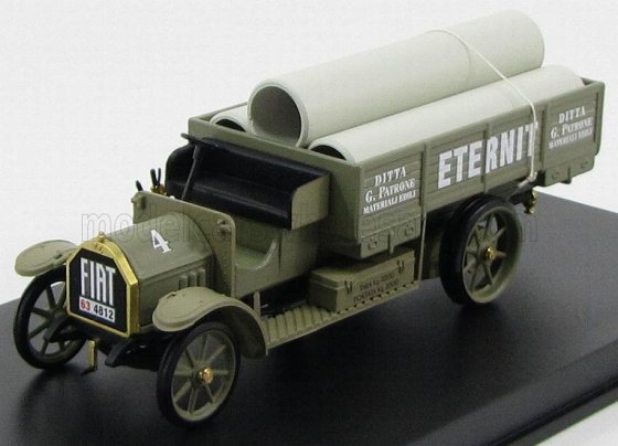 Modèle réduit du Fiat 18 BL Truck Autocarro Impresa Edile Eternit 1916 1/18 RIO