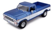 FORD USA - F-150 PICK-UP 1979 - BLEU BLANC