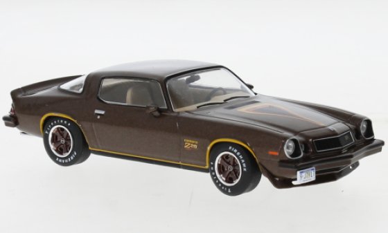 Chevrolet Camaro Z28, metallic-brune/Dekor, 1977