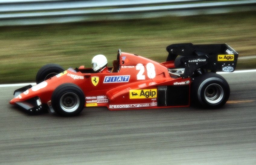F1 Ferrari 126 C3 Dutch Gp 1983 R. Arnoux Winner, 