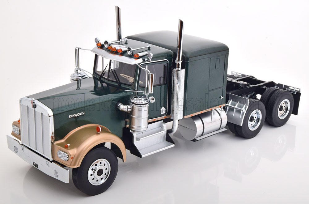 KENWORTH - W900 TRACTOR TRUCK 3-ASSI 1989 - DARK G