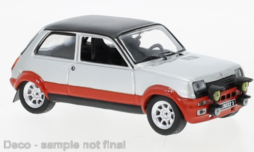 Renault 5 Alpine Gr. 2, zilver, 1978