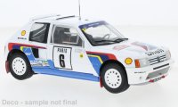 Peugeot 205 T16, No.6, Rallye WM, Rally Monte Carlo , T.Salonen/S.Harjanne, 1985