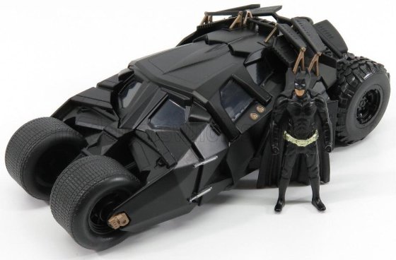 BATMAN - TUMBLER THE DARK KNIGHT MOVIE 2008 WITH BATMAN FIGURE