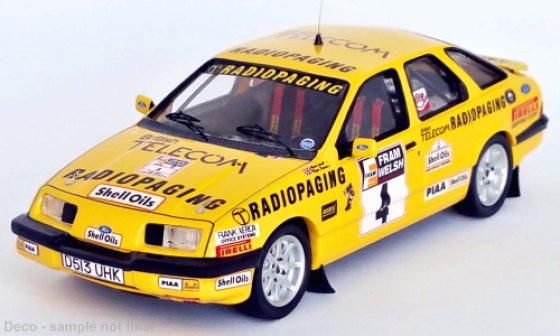 Ford Sierra XR 4x4, No.4, Telecom Radiopaging, Welsh Rally, M.Lovell/R.Freeman, 1987