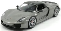 PORSCHE - 918 SPIDER HARD-TOP CLOSED 2015 - CARBON ROOF - GRIJS MET