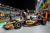 MCLAREN F1 TEAM MCL36 LANDO NORRIS SINGAPORE GP 2022
