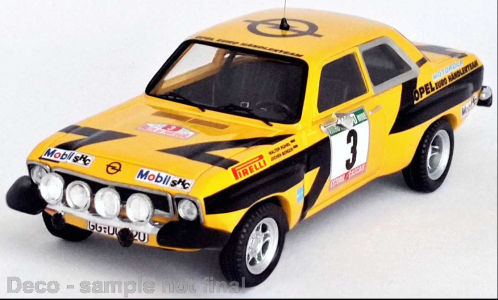Opel Ascona A, No.3, Rallye WM, Rallye Portugal, W