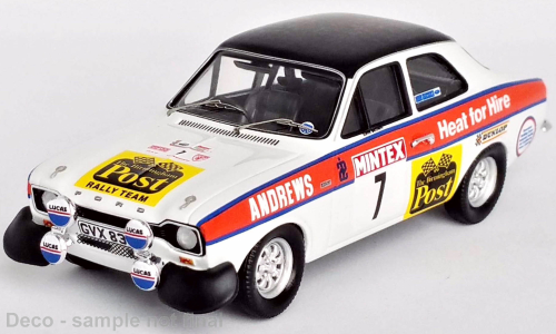 Ford Escort MK I RS 2000, RHD, No.7, Mintex Intern