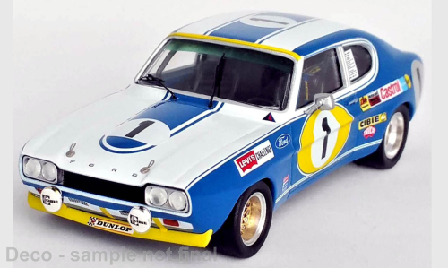 Ford Capri MK I 2600 RS, No.1, 24h Spa, D.Glemser/