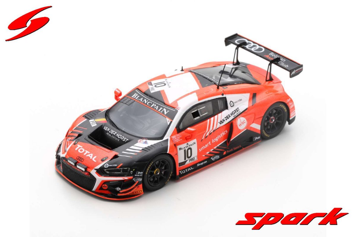 85％以上節約 新品 43 SPARK スパーク Audi R8 LMS GT3 2019 No.10 Belgian Club Team WRT  24H Spa C. Weerts N. Nato R. Breukers