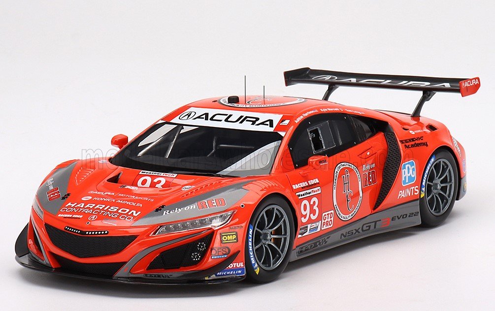 ACURA - NSX GT3 EVO22 TEAM EDGE MOTORSPORT N 93 12