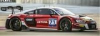 AUDI R8 LMS GT3 N°71 TEAM LITHUANIA FIA MOTORSPORT GAMES GT SPRINT CUP PAUL RICARD 2022