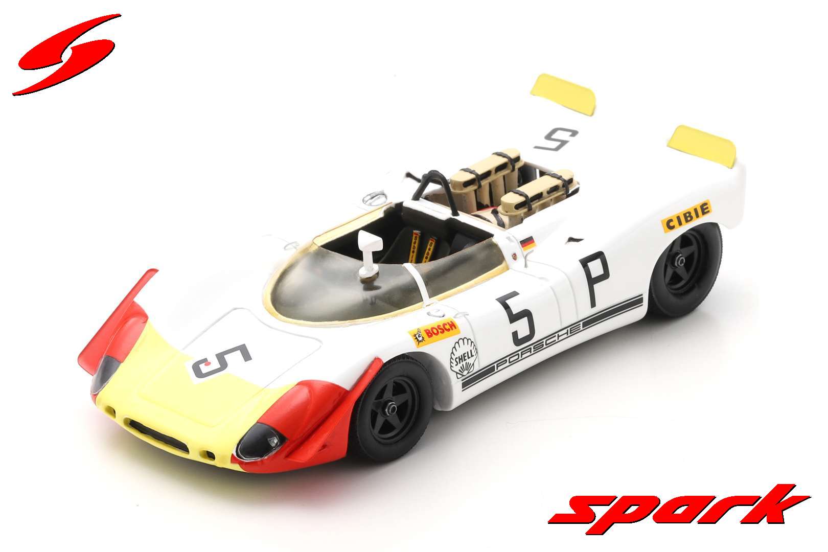 PORSCHE 908-2 N°5 5th 1000KM NÜRBURGRING 1969 W.