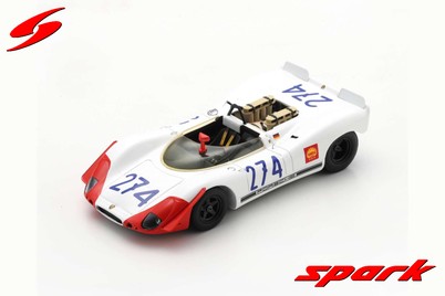 PORSCHE 908-2 N°274 3th TARGA FLORIO 1969 R. STOM