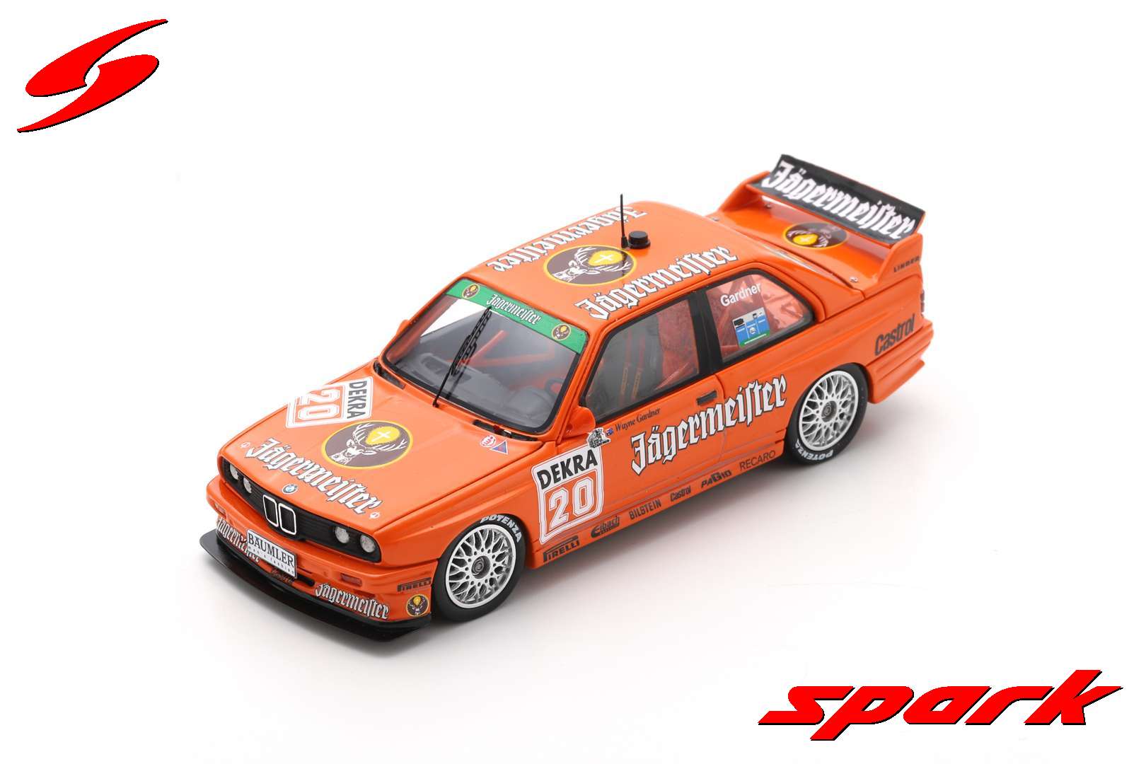 BMW E30 M3 NO.20 TEAM LINDER DTM 1992 WAYNE GARDNE