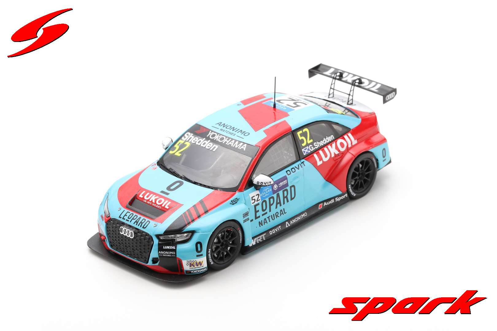 AUDI RS 3 LMS NO.52 AUDI SPORT LEOPARD LUKOIL WTCR