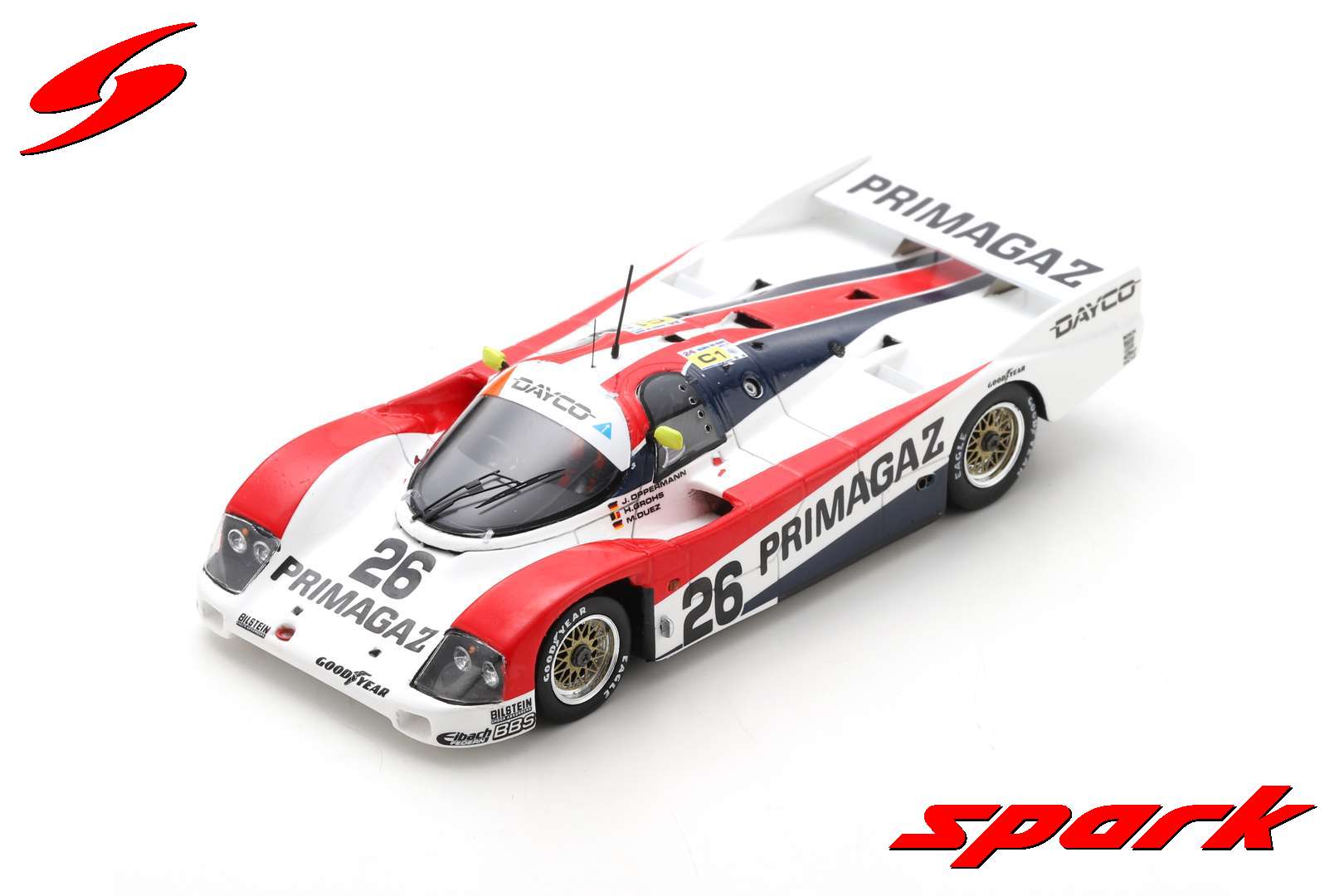 PORSCHE 962 C NO.26 24H LE MANS 1990 M. DUEZ - H. 