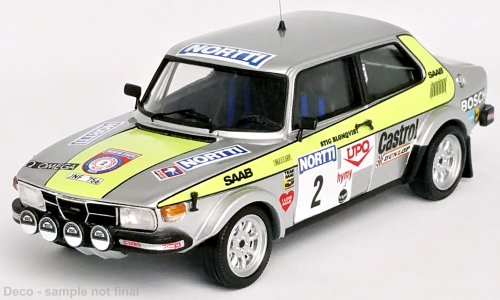 Saab 99, No.2, Rallye WM, 1000 Lakes Rallye, S.Blo