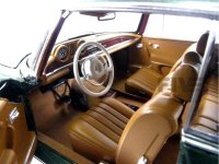 MERCEDES BENZ - S-CLASS 250SE COUPE 1965 - groen