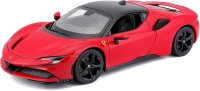 Ferrari SF90 STRADALE rouge ,noir , 4 ouverts