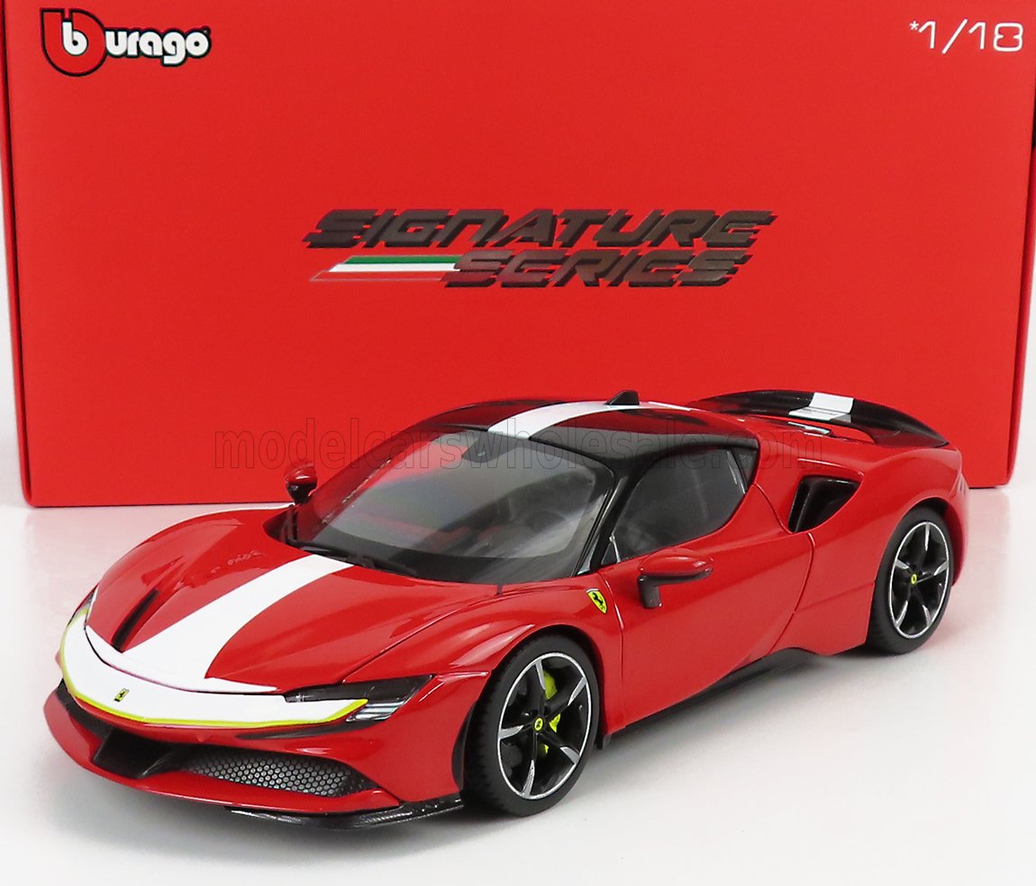 Ferrari SF90 Stradale , rood ,zwart