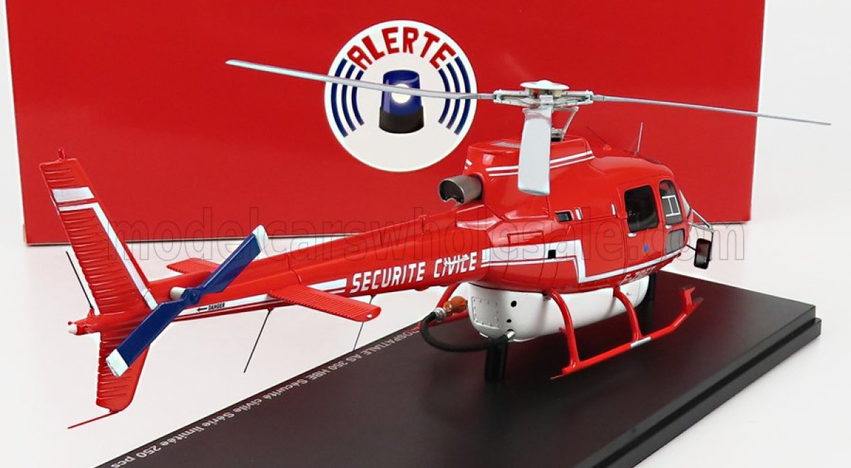 Kreek Overleg chaos Schaalmodel Helicopter / Aerospatiale - As 350 Hbe Helicopter Securite ...