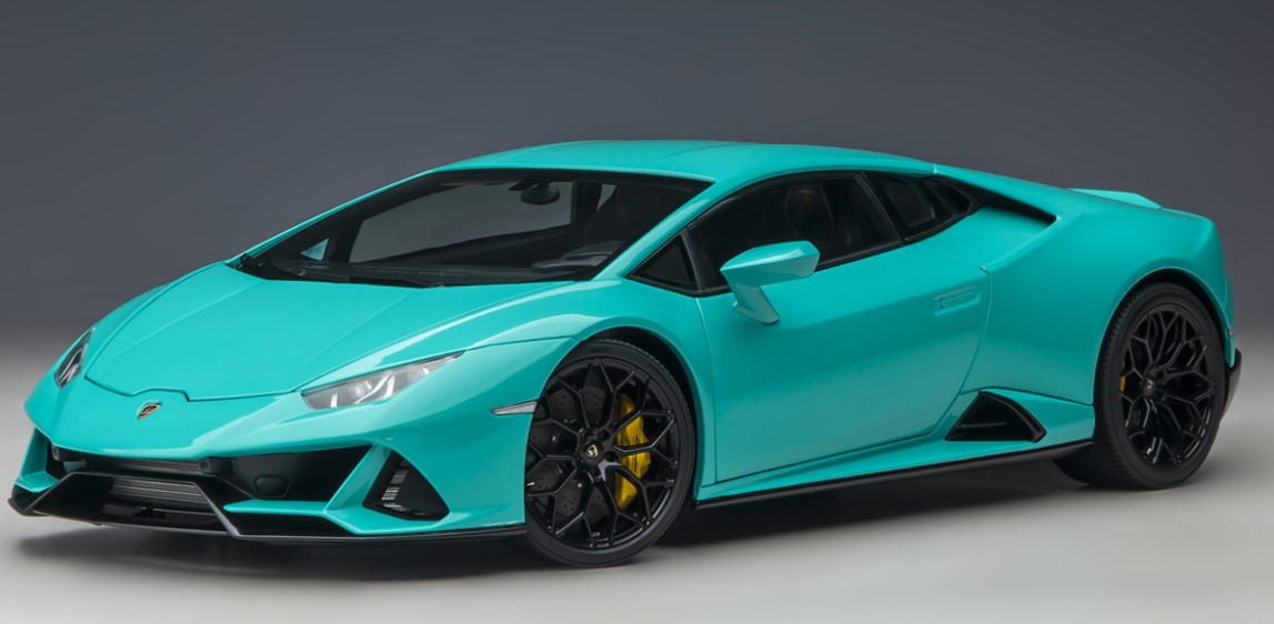 Lamborghini Huracan Evo (Blu Glauco)