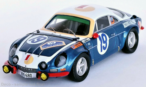 Alpine Renault A110, No.19, Rallye Acropolis, Siro