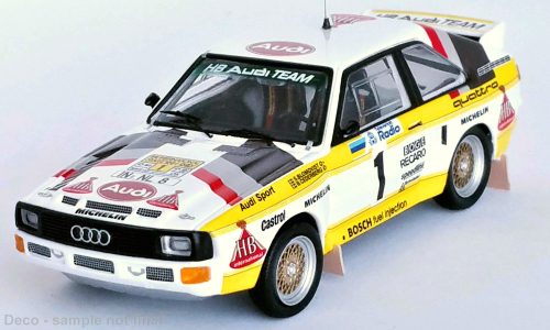 Audi Sport quattro, No.1, HB, Rallye WM, Rallye Sc