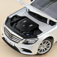 Mercedes S-CLASS AMG-LINE 2018 blanc , 6 ouverts