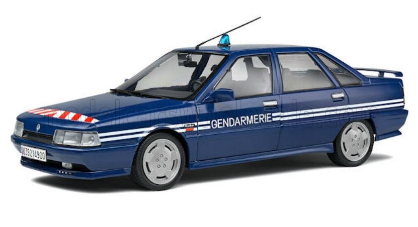RENAULT - R21 TURBO GENDARMERIE 1992 - BLAUW