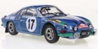 RENAULT - ALPINE A110 1600S N 17 RALLY MONTECARLO 1972 B.DARNICHE - A.MAHE