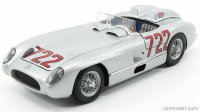 MERCEDES-BENZ 300 SLR N°722 WINNER MILLE MIGLIA 1955 S. MOSS D. JENKINSON WITH FIGURINE