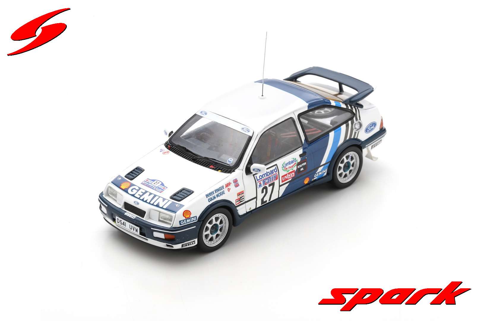 FORD SIERRA RS COSWORTH N°27 RALLYE LOMBARD RAC 1