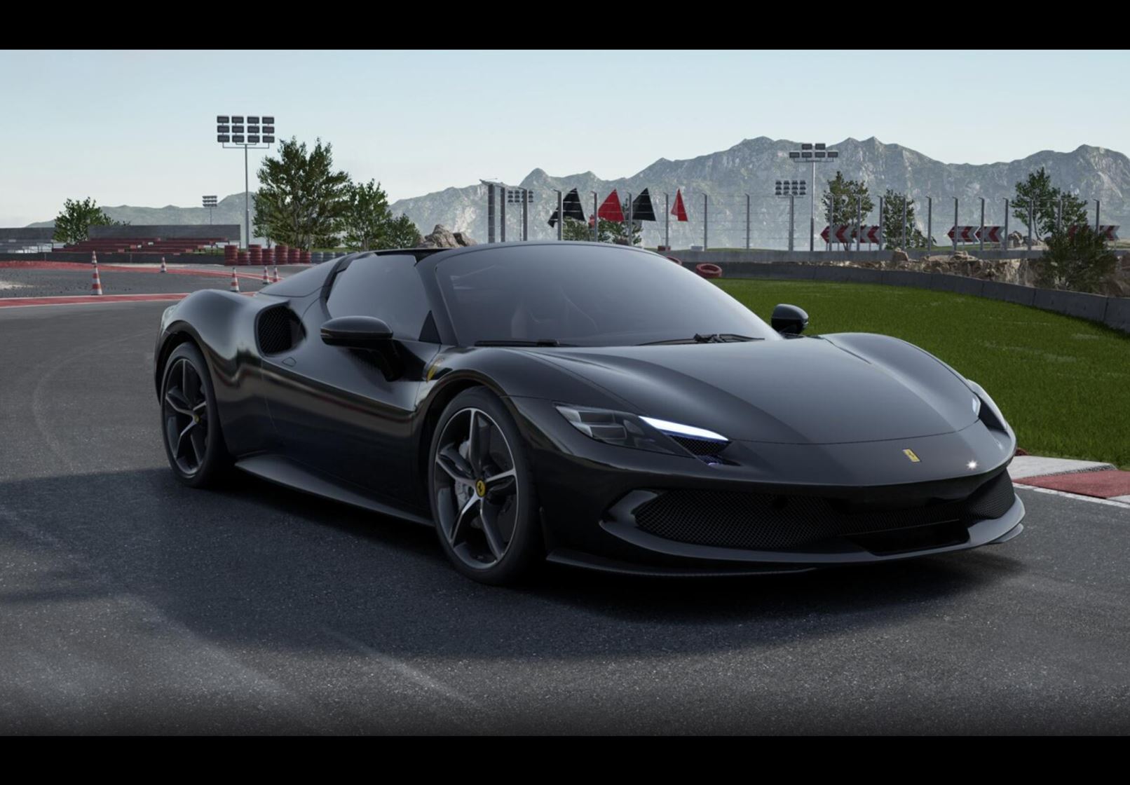 Ferrari 296 GTS New Black Daytona
