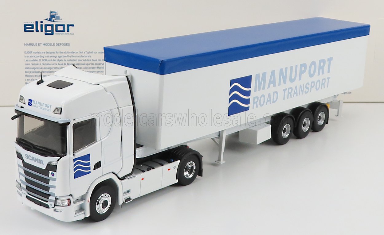 SCANIA - S500 V8 TRUCK CASSONE RIBALTABILE MANUPOR