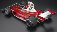 FERRARI - F1 312T TEAM FERRARI SEFAC N 12 WORLD CHAMPION WINNER BELGIUM ZOLDER GP (with pilot figure) 1975 NIKI LAUDA