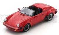 PORSCHE - 911 SPEEDSTER CABRIOLET OPEN 1989 - ROUGE