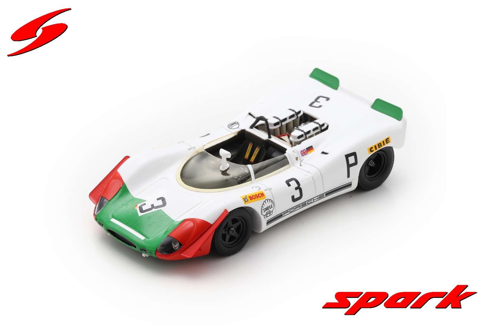 PORSCHE 908-2 NO.3 3RD 1000KM NÜRBURGRING 1969 V.