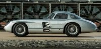 MERCEDES BENZ - SL-CLASS 300SLR COUPE UHLENHAUT 1955 - ROUGE INTERIOR - ARGENT