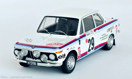 BMW 2002 Ti, No.29, Rallye WM, Rallye Monte Carlo,