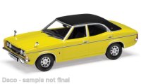 Ford Cortina MkIII 2.0 GT, jaune / noir , RHD